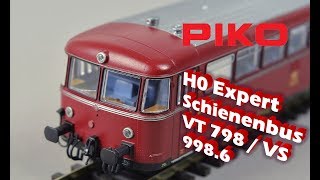 PIKO V055 H0 Expert Schienenbus  Modellvorstellung [upl. by Dicky]