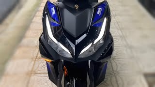 2024 Newly Launched YAMAHA AEROX 155 ABS MONSTER ENERGY Latest Review Price Specs and Walkaround [upl. by Ferreby]