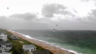 Conditions at Wrightsville Beach North Carolina [upl. by Orwin]