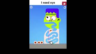 Zombie wants eyeballs 👀 FEED THE BABY gameplay animation [upl. by Suk]