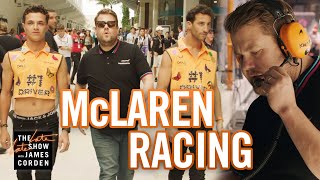 James Takes Over McLaren Racing at Miami Grand Prix [upl. by Gustavus]