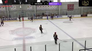 GTA Black vs OMHA East  OHL Draft Showcase [upl. by Nyvek]