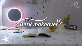 Desk makeover🌷💗غيرت ديكور مكتبي🍭🌷💗 [upl. by Ilonka]