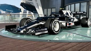 Alphatauri F1 Car Showroom Evolution  StartEnd Season From 2020 To 2023 [upl. by Dnalrag313]