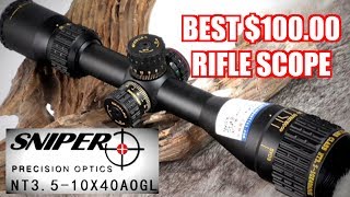 Awesome 10000 Rifle Scope Best Bang For Your Buck [upl. by Aramoj]