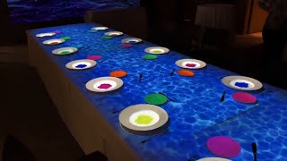 Immersive Dining with Projection Mapping using Pro L projectors [upl. by Filbert789]