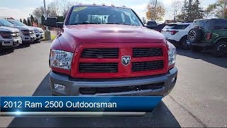 2012 Ram 2500 Outdoorsman Evansville Stoughton Oregon Brodhead Orfordville [upl. by Jeremie]