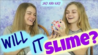 Will It Slime  Jacy and Kacy [upl. by Schafer]