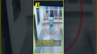 Student falls from open window to his death while chasing a dog  Hyderabad [upl. by Sadinoel]