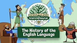 Spelling with Grammarsaurus  The History of the English Language [upl. by Grath]