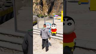 Gta5 Tamil Shinchan Saw A Container 😱 But Doreamon Not Happy😂 In GTA 5 Tamilshorts Gta5 shinchan [upl. by Aniratak]