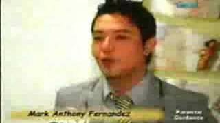 Mark Anthony Fernandez talks about Renz Fernandez [upl. by Ramas]