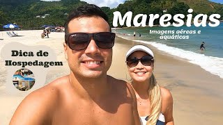 MARESIAS Praia Dicas e VALORES de hospedagem 🏝😎 [upl. by Nellad570]