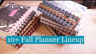 Happy Planner LineUp For Fall  OVER 10 PLANNERS  Fall Back Into Planning Series Lineup [upl. by Guillermo572]