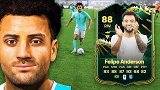 88 FINISHER EVOLUTION FELIPE ANDERSON PLAYER REVIEW  EA FC 24 ULTIMATE TEAM [upl. by Cuttler485]