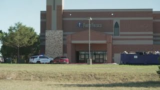 Police standoff at First Frisco Global Methodist Church in North Texas [upl. by Hanako555]