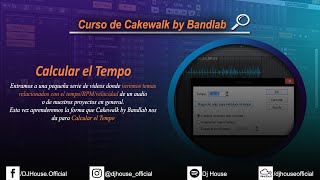 Cakewalk by Bandlab  Calcular el Tempo [upl. by Giliana]