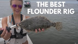 The BEST FLOUNDER RIG LIVE BAIT  How to Tie the Best Flounder Rig [upl. by Francine630]