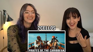 2CELLOS  Pirates Of The Caribbean  First Time Reaction [upl. by Mack466]