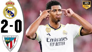 Real Madrid vs Athletic Bilbao 20 Highlights amp All Goals 2023 [upl. by Nobile]