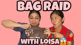 BAG RAID WITH LOISA ANDALIO [upl. by Lamaj]