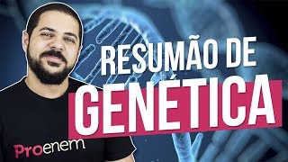 RESUMÃO DE GENÉTICA PRINCIPAIS CONCEITOS  Prof Adilson Teixeira [upl. by Demmy27]