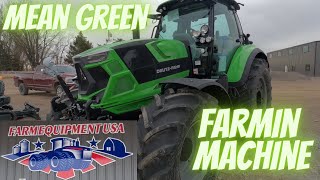 The Best Green Tractor  Deutz Fahr 6175 TTV Overview [upl. by Rehpotsrihc]