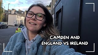 London vlog  Camden and England vs Ireland [upl. by Azalea]