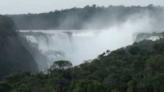 Cataratas del Iguazú sonidos naturales [upl. by Einolem]