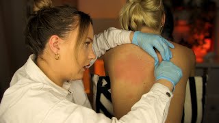 ASMR Chiropractic Skin Pulling Cracking Adjustments amp Physical Assessment  Unintentional Style [upl. by Canice]