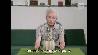 Bruno Munari spiega la forma perfetta  Il fiasco di Vino [upl. by Truman]