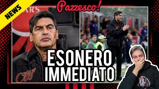 🚨ESONERO IMMEDIATO😡FONSECA FA IL FENOMENO👿PRESA PER I FONDELLI⚠️BAGNO DI UMILTÀ❌️LA MISURA È COLMA [upl. by Burchett421]