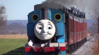 Strasburg Railroad Steam Engine amp Day Out With Thomas [upl. by Arrac307]