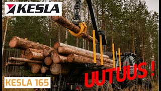 Maatalous KONEMESSUT HKI  KESLA 165 UUTUUS Metsäperävaunu [upl. by Ettelloc]