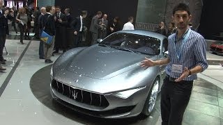 Maserati Alfieri Concept al Salone di Ginevra [upl. by Acinorev]