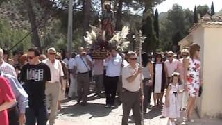 Villaverde de Guadalimar Fiestas 2011 Procesión de San Mateo [upl. by Hardi]