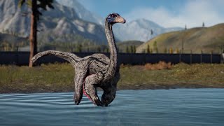 Ornithomimus JWA Port  Jurassic World Evolution 2 Modding [upl. by Lustick]