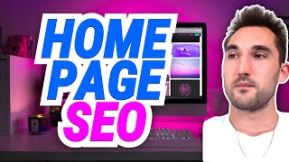 How to SEO Optimize Your Home Page [upl. by Drislane132]