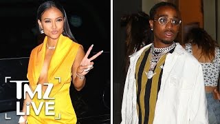 Karrueche Tran Celebrates 29th Birthday With Quavo  TMZ Live [upl. by Florine]