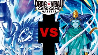 Blue GogetaBr VS Oceanus Shenron DBS Card Game Masters [upl. by Ennaeed]