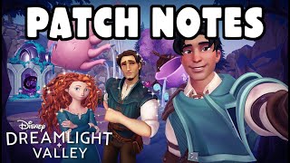 DLC Patch Notes Breakdown For Storybook Vale  Disney Dreamlight Valley [upl. by Octavus232]