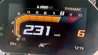 TOP SPEED NEW BMW R 1300 GS topspeed on german autobahn [upl. by Meeks]