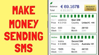 SimCash  Simcashio LIVE Payment Proof  Make Money Sending Text Messages Bangla 2022 [upl. by Eiffe350]