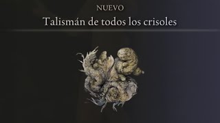 TALISMÁN de Todos los Crisoles ELDEN RING DLC [upl. by Hasila]