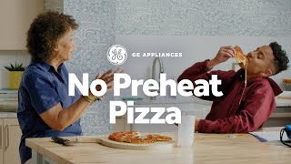 GE Appliances Range with No Preheat Pizza [upl. by Yerdua296]