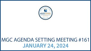 MGC Agenda Setting Meeting – January 24 2023 [upl. by Tucker]