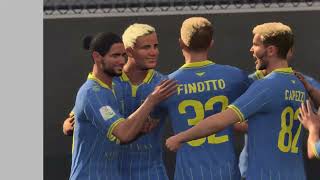 Highlights Carrarese vs Pisa  Serie B 202425 [upl. by Nimajneb]