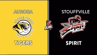 OJHL Highlights  Aurora Tigers VS Stouffville Spirit  September 12 2024 [upl. by Ennairac]