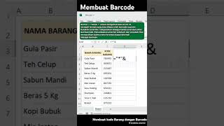 Membuat Barcode Barang tutorial kementrianpendidikandankebudayaan [upl. by Ingeberg492]