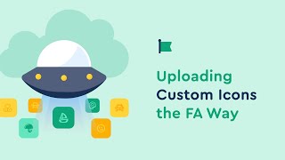 Uploading Custom Icons the Font Awesome Way [upl. by Gothurd]